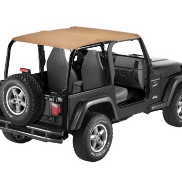 Strapless Extended Safari Style Bikini® Top Jeep 1997-2002 Wrangler TJ -  Bestop | Leading Supplier of Jeep Tops & Accessories