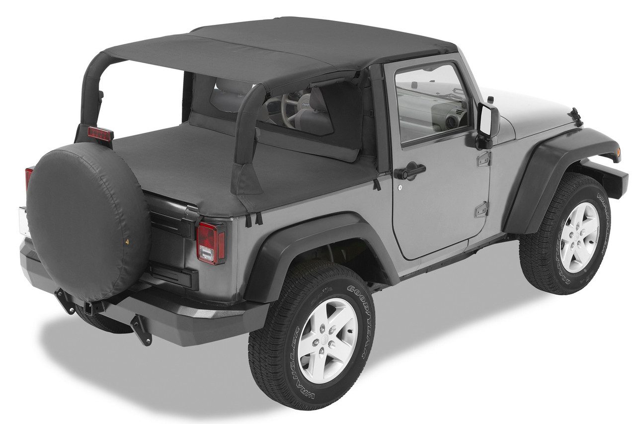 Header Extended Safari Style Bikini® Top Jeep 2007-2009 Wrangler JK -  Bestop | Leading Supplier of Jeep Tops & Accessories