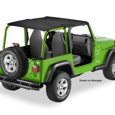 Header Extended Safari Style Bikini® Top Jeep 2004-2006 Wrangler TJ;  Unlimited - Bestop | Leading Supplier of Jeep Tops & Accessories