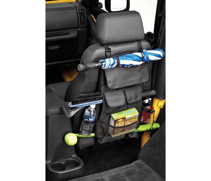 Bestop 5413235 - RoughRider Seat Back Organizer - Jeep 1987-95