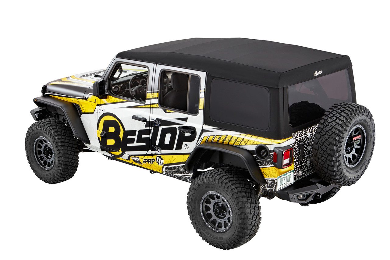 Supertop® Ultra™ Squareback Soft Top Jeep 2018-2023 Wrangler JL - Bestop |  Leading Supplier of Jeep Tops & Accessories
