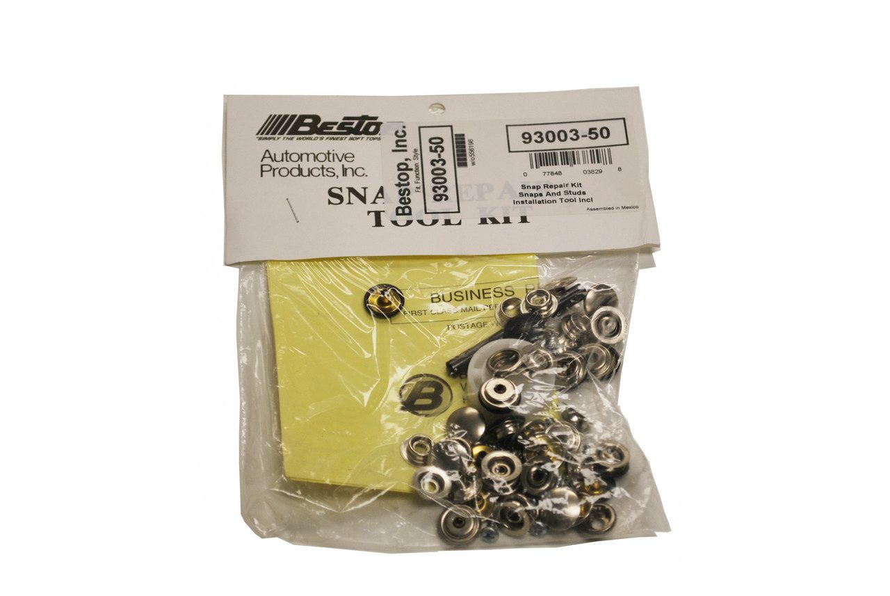 Snap Repair Kit - Jeep 1955-83 CJ5; 1976-86 CJ7; 1987-95 Wrangler