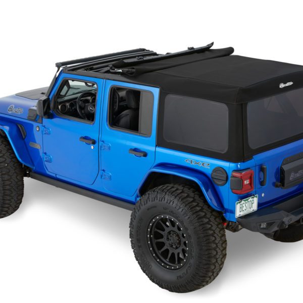 Supertop® Squareback Soft Top Jeep 2018Current Wrangler JL; 4Door