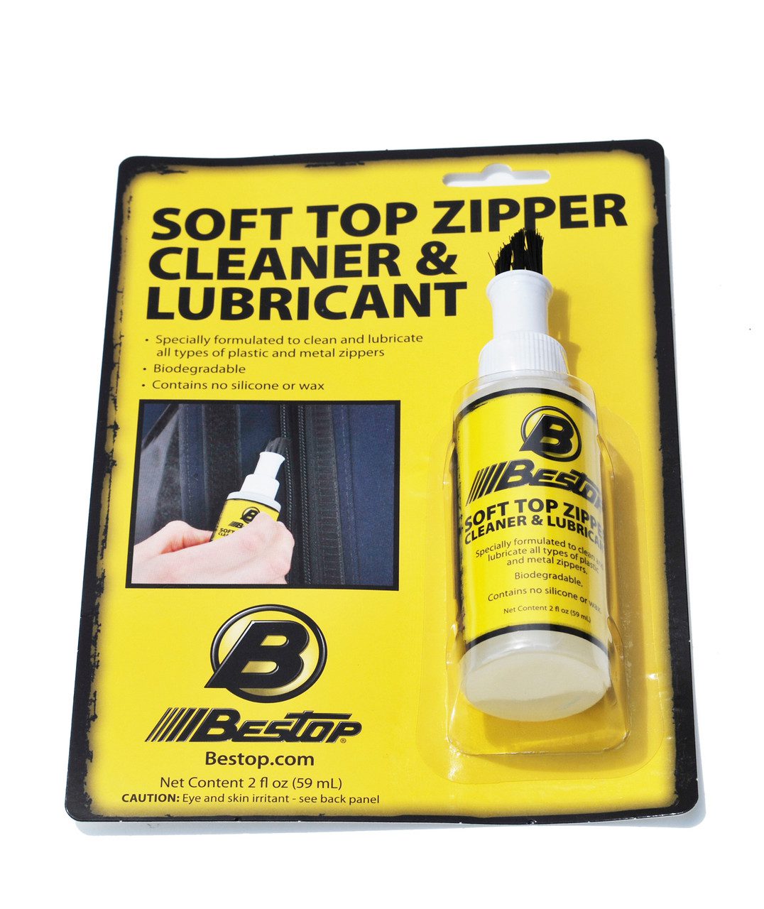 Bestop Soft Top Zipper Cleaner & Lubricant - Universal - Bestop