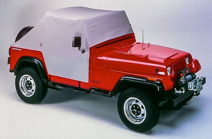 All Weather Trail Cover Jeep 1976-1986 CJ7; 1987-1991 Wrangler YJ - Bestop  | Leading Supplier of Jeep Tops & Accessories