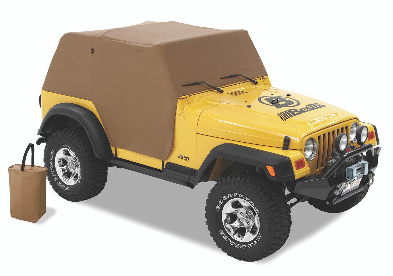 All Weather Trail Cover Jeep 1997-2006 Wrangler TJ; Exc. Unlimited - Bestop  | Leading Supplier of Jeep Tops & Accessories