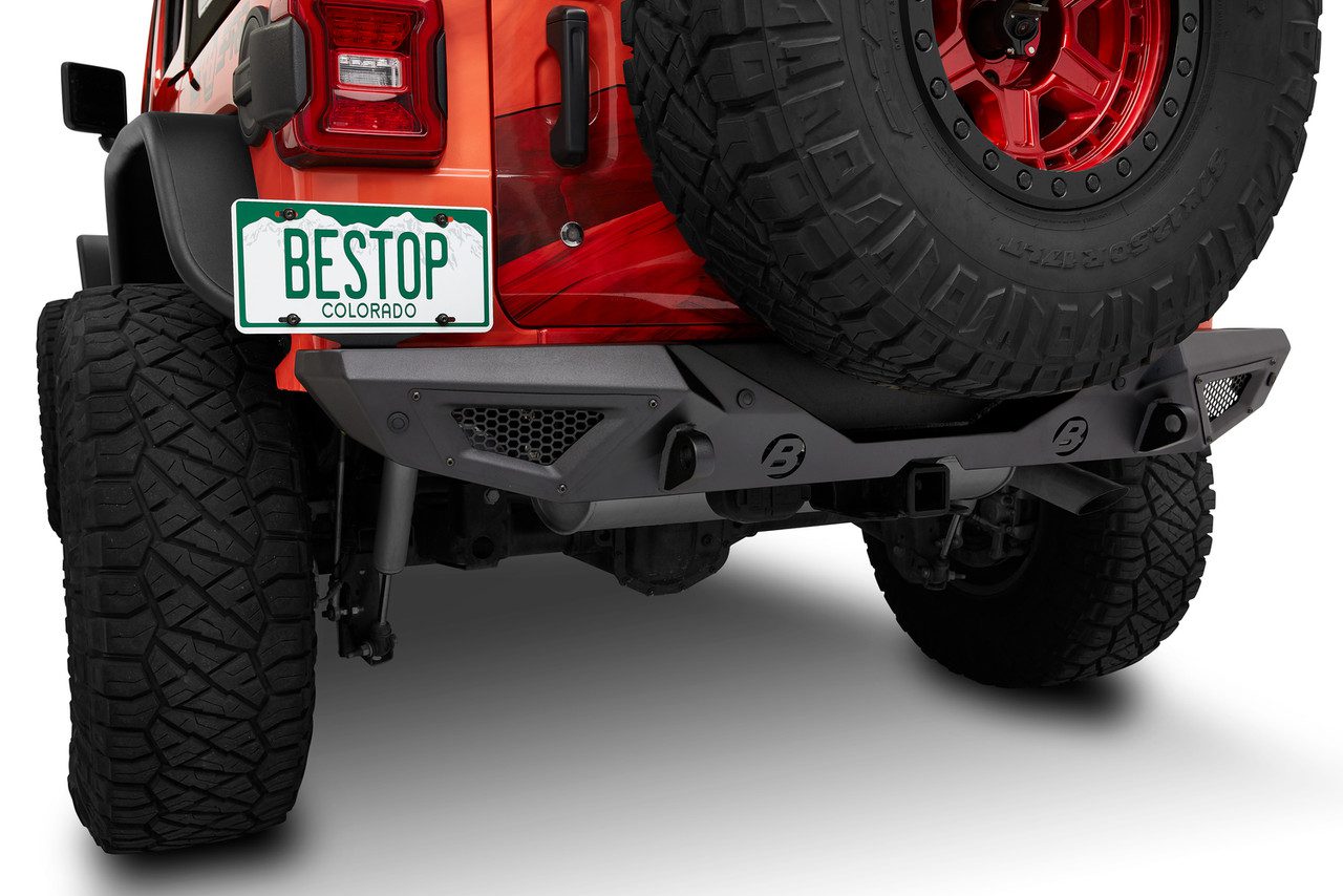 Granite Series™ Rear Bumper Jeep 2018-2022 Wrangler JL - Bestop | Leading  Supplier of Jeep Tops & Accessories