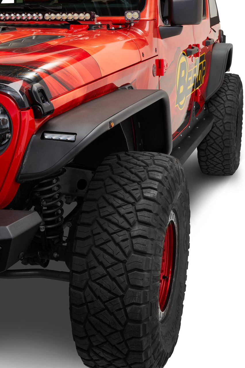 Granite Series™ Front Fender Flares Jeep 2020-2023 Gladiator; 2018-2023  Wrangler JL; Front - Bestop | Leading Supplier of Jeep Tops & Accessories