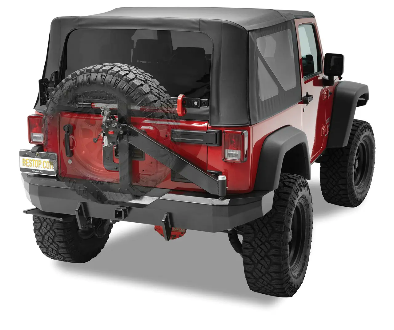 HighRock 4×4™ Rear Bumper Jeep 1997-2006 Wrangler TJ
