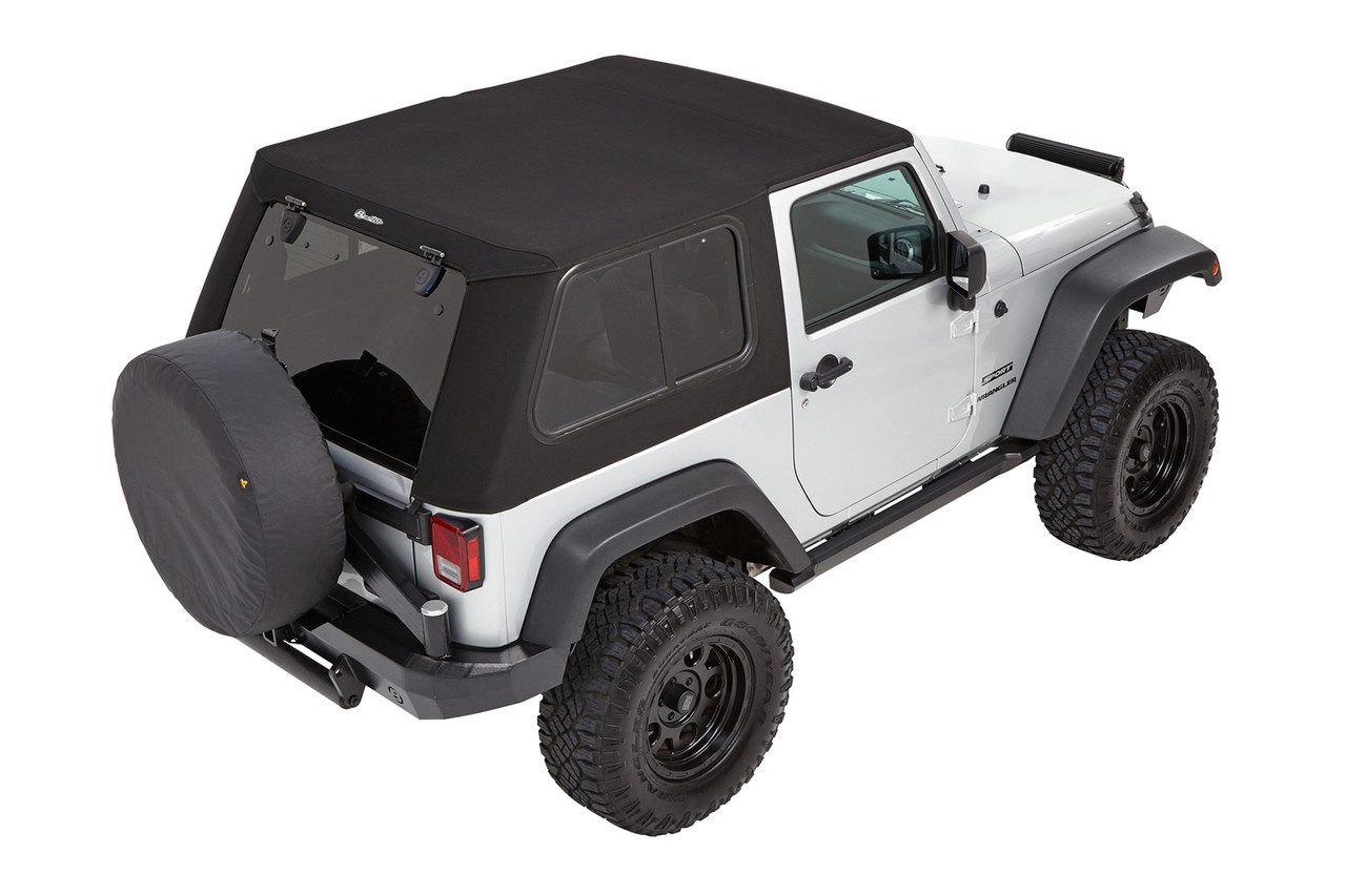 Trektop® Pro Hybrid Slantback Soft Top Jeep 2007-2018 Wrangler JK - Bestop  | Leading Supplier of Jeep Tops & Accessories
