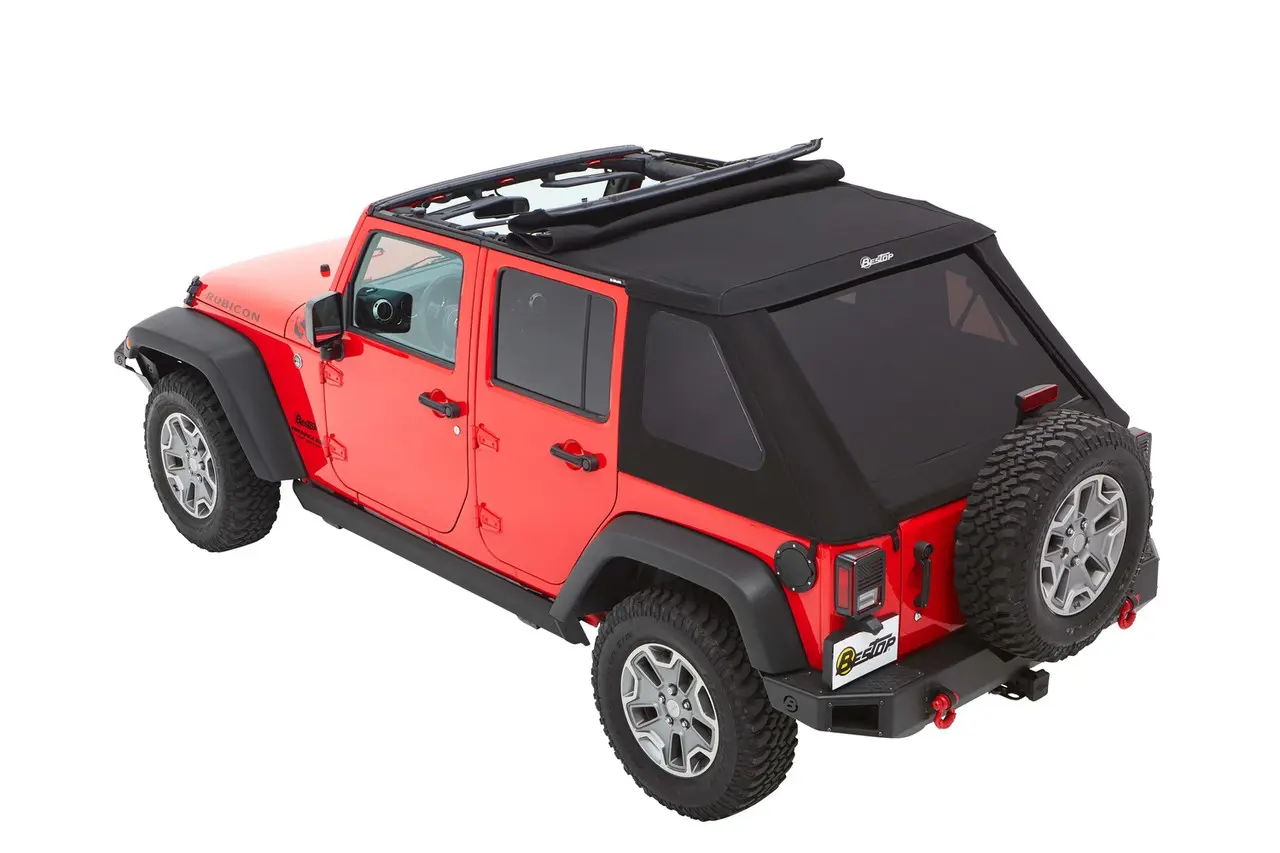Trektop® Slantback Soft Top Jeep 2007-2018 Wrangler JK - Bestop | Leading  Supplier of Jeep Tops & Accessories