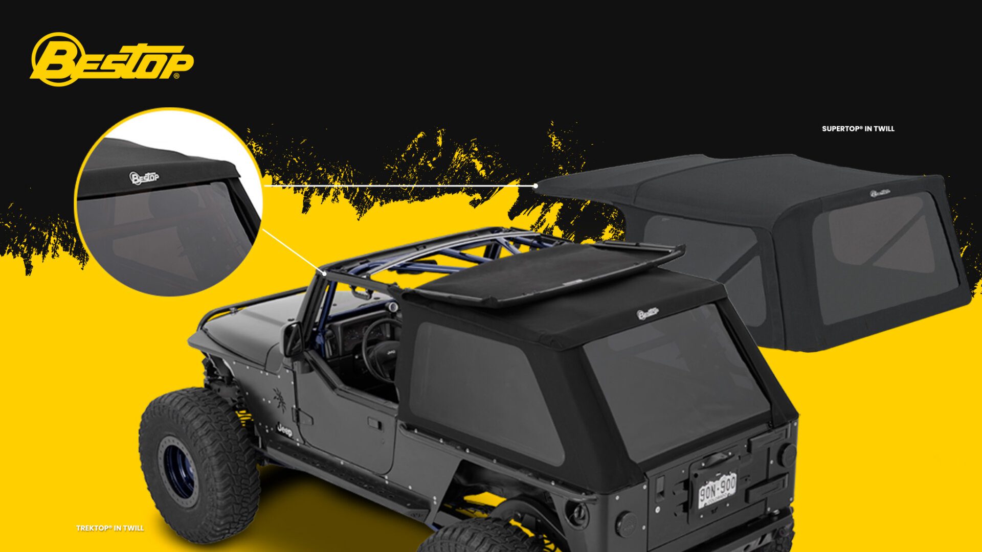 Bestop® Official Site Leading Supplier of Jeep Tops & Accessories